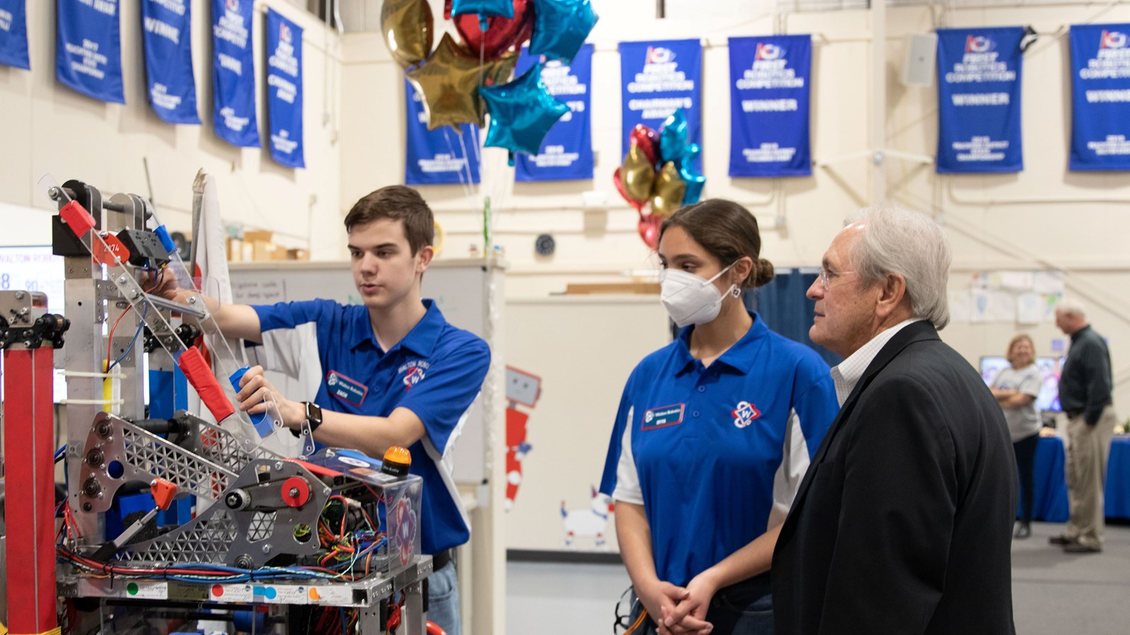 Walton High School opens new robotics center.
